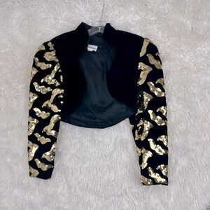 Vintage 80s Dave and Johnny Sequin Blazer
